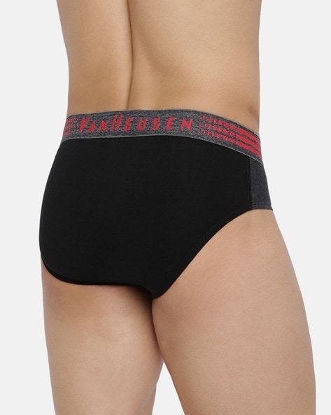 Buy Black Briefs for Men by VAN HEUSEN Online