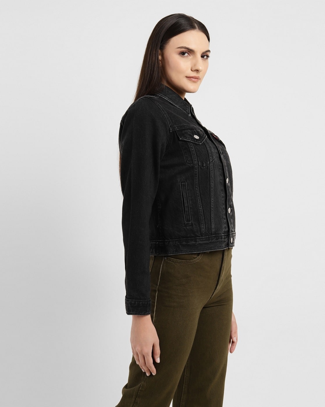 Buy Black Jackets & Coats for Women by LEVIS Online | Ajio.com