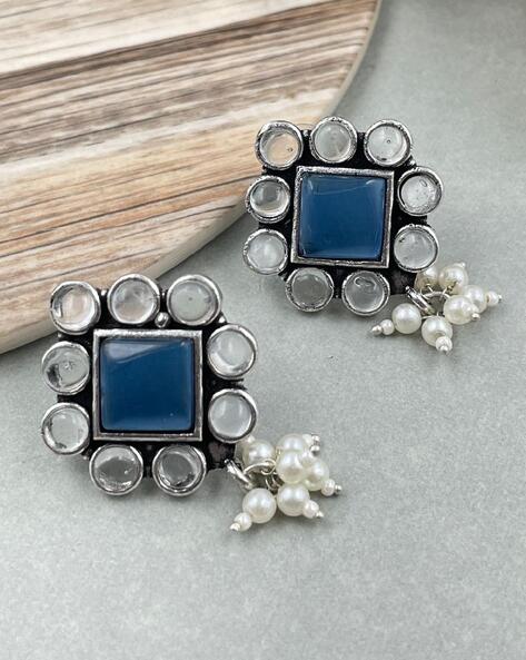 SOPHIA Crystal Water Drop Earrings Blue – Clutch Your Soul-tmf.edu.vn