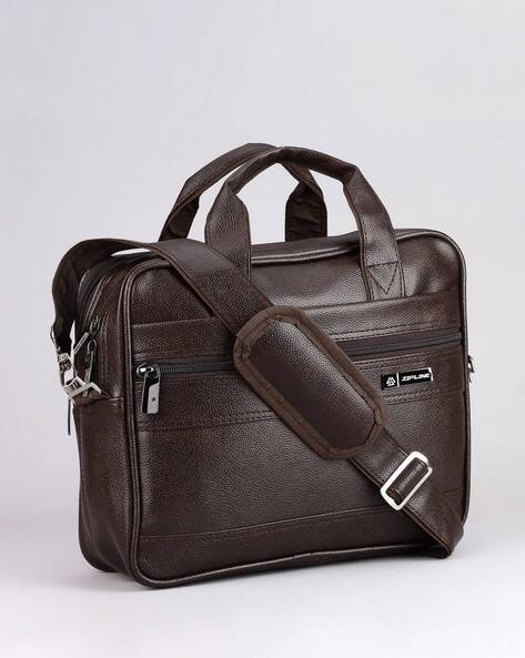 Padded best sale messenger bag