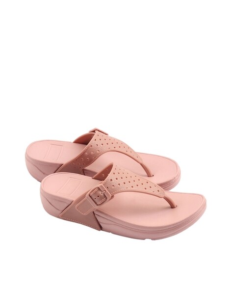 Women T-Strap Slip-On Flip-Flops