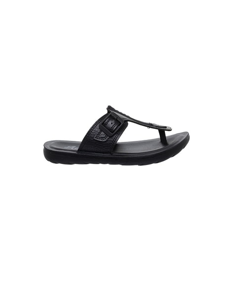 Boys best sale black slippers