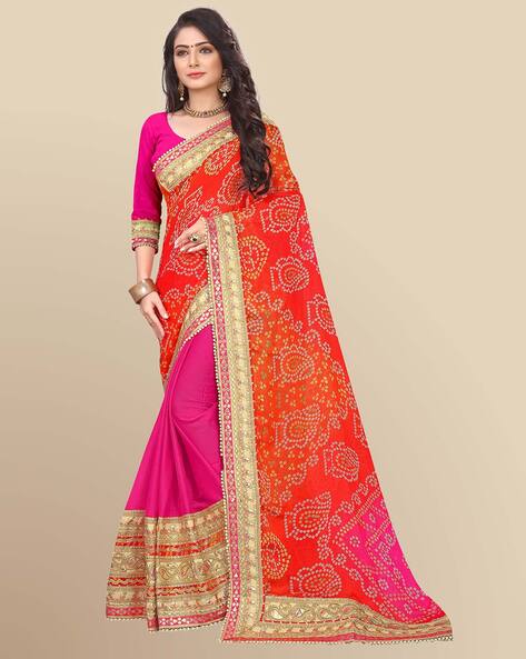 Puce Pink Woven Banarasi Georgette Silk Saree – MySilkLove