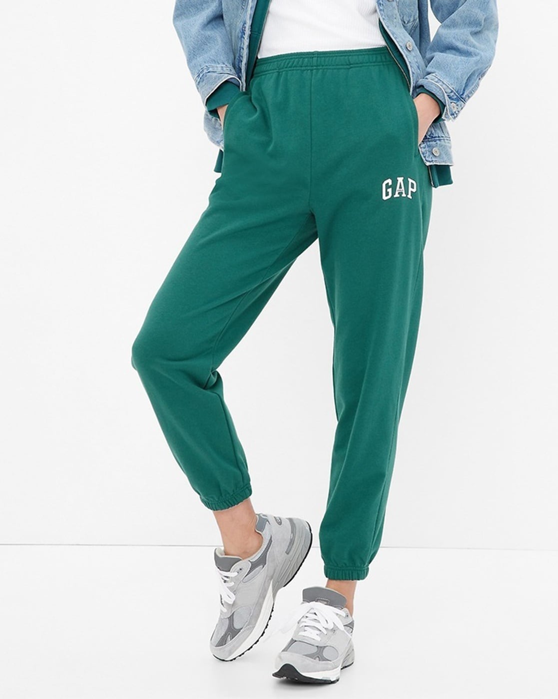 Buy Green Track Pants for Women by GAP Online Ajio