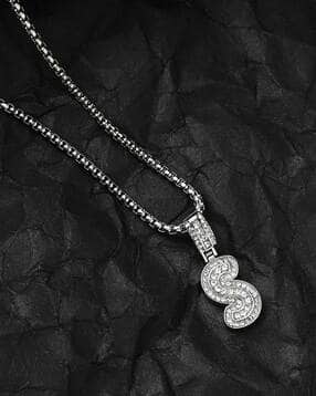 french accent Men Silver-Plated Chain with Pendant-picture-19