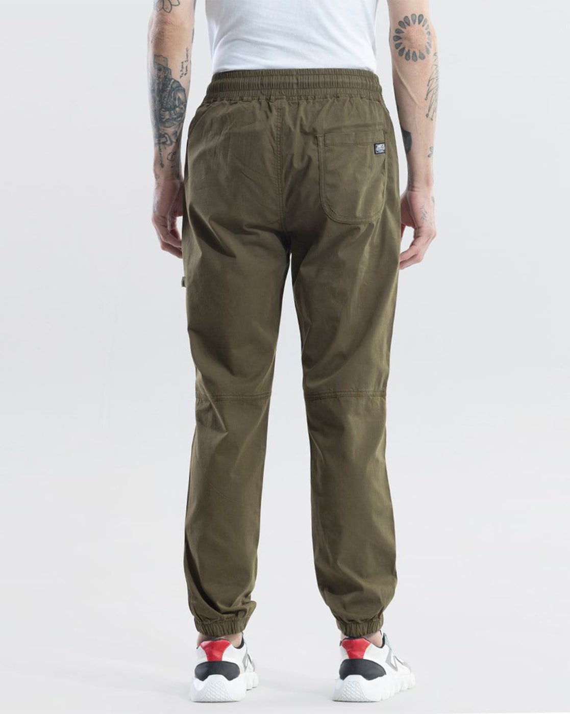 Buy Brown Trousers & Pants for Men by OKANE Online | Ajio.com