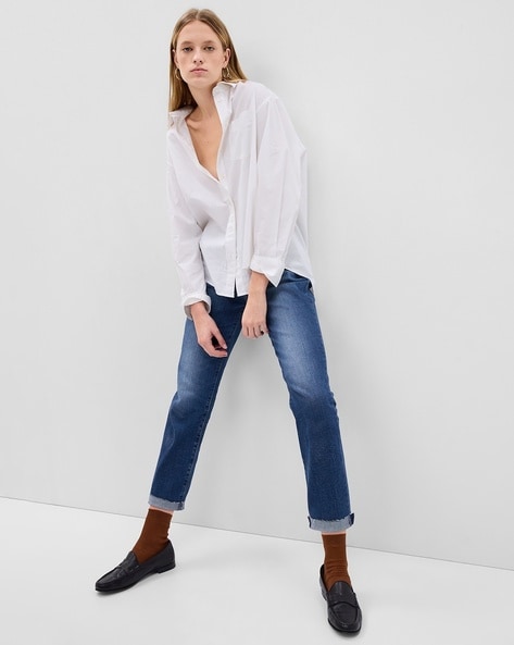 Gap girlfriend online jean