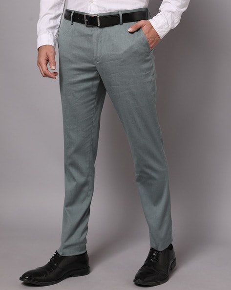 DARK GREY Solid Men Formal Trouser, Tapered Fit at Rs 350 in Bhilwara | ID:  2852702792455