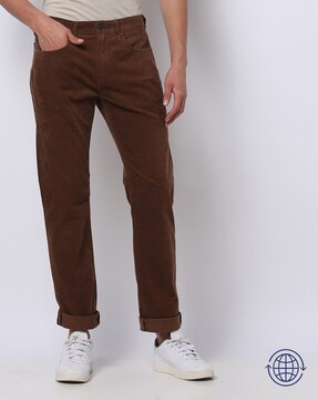 BSTN Brand Corduroy Tear Away Pants Brown