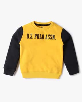 u.s. polo assn. Boys Colourblock Regular Fit Sweatshirt-picture-44