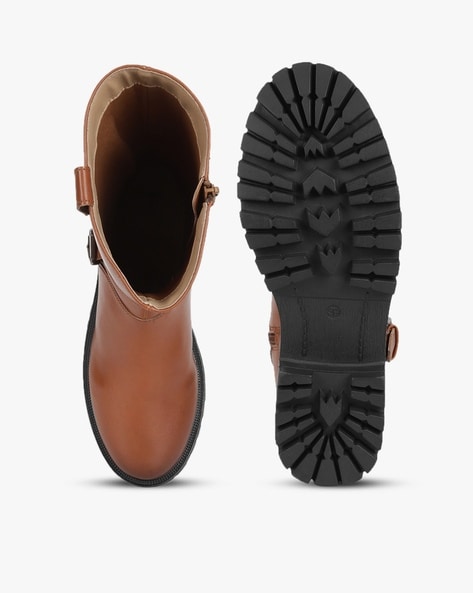 Buy Tan Boots for Women by YOHO Online