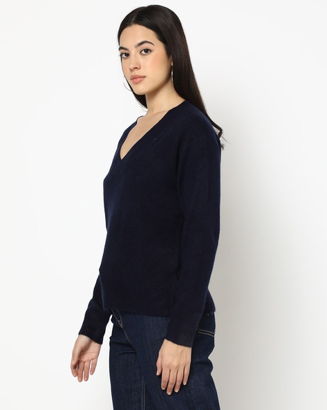 Gap v neck hot sale sweater women's