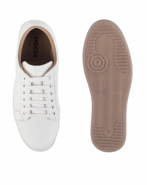 Buy White Sports Shoes for Men by Mochi Online | Ajio.com