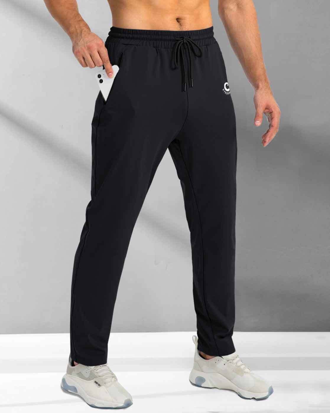 Buy Navy Blue Track Pants for Men by MAX Online | Ajio.com