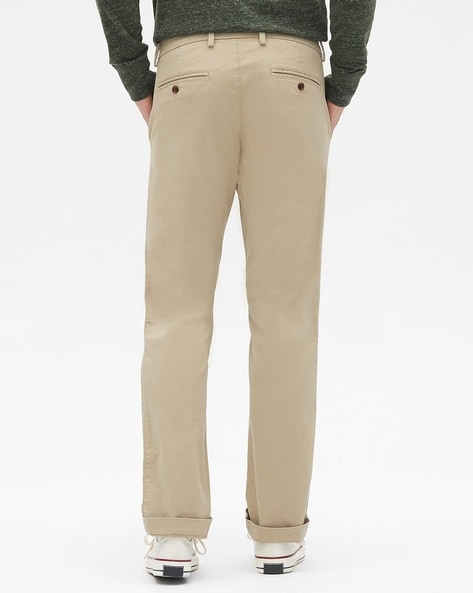 Gap straight on sale khakis