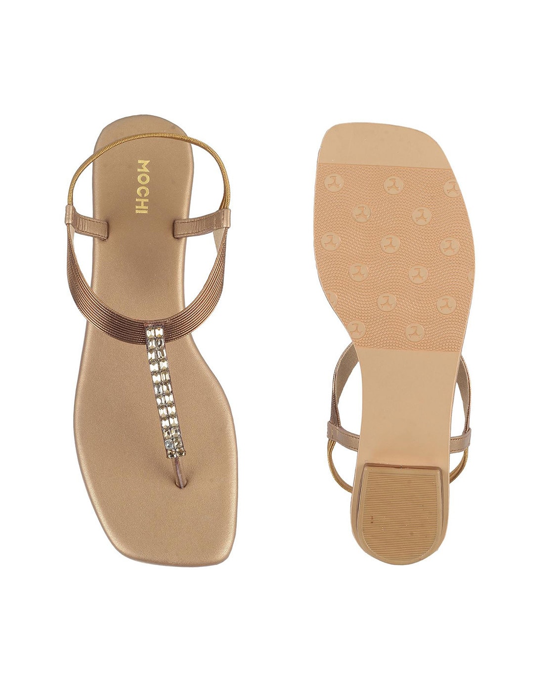 Mochi Womens Synthetic Rose Gold Sandals (Size (6 UK (39 EU)) : Amazon.in:  Fashion