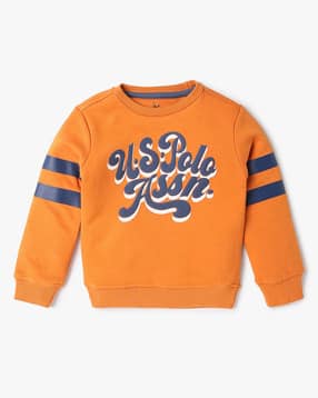 u.s. polo assn. Boys Logo Print Regular Fit Sweatshirt-picture-31