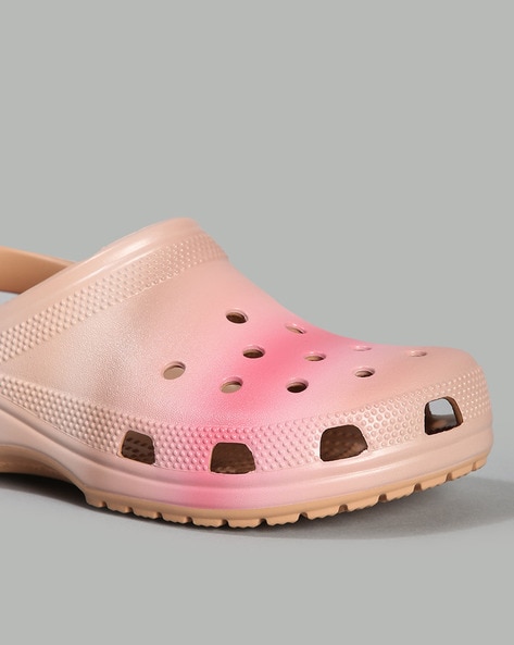 Rose gold crocs outlet women's