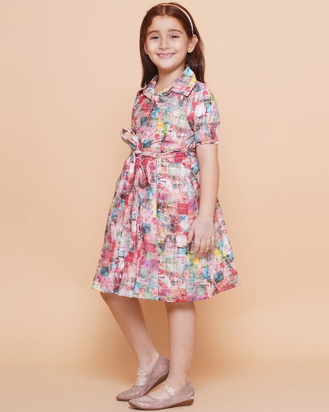 Cotton Party Wear Girls Half Sleeves Frock at Rs 545 in Mumbai | ID:  21718708055