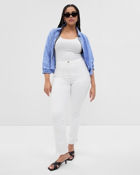 Gap womens deals white jeans