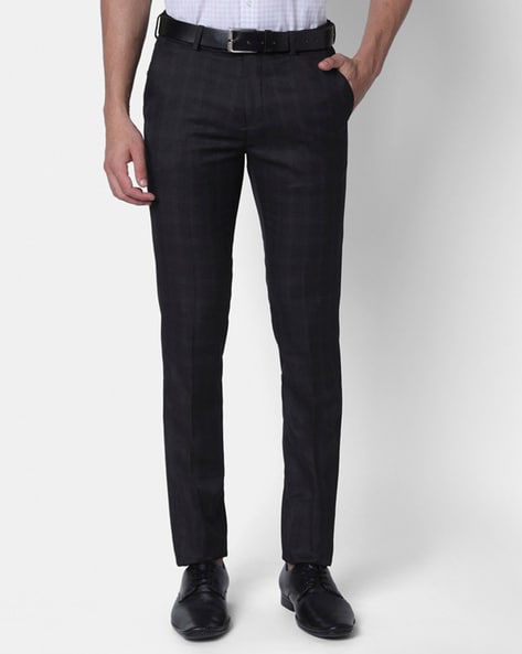 Regular fit men's trousers in cotton and linen - Vann Morel La Martina |  Shop Online