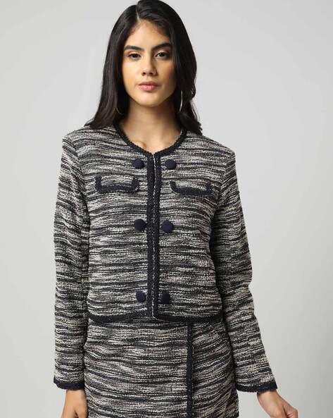 Multi Button Tailored Jacket | bebe