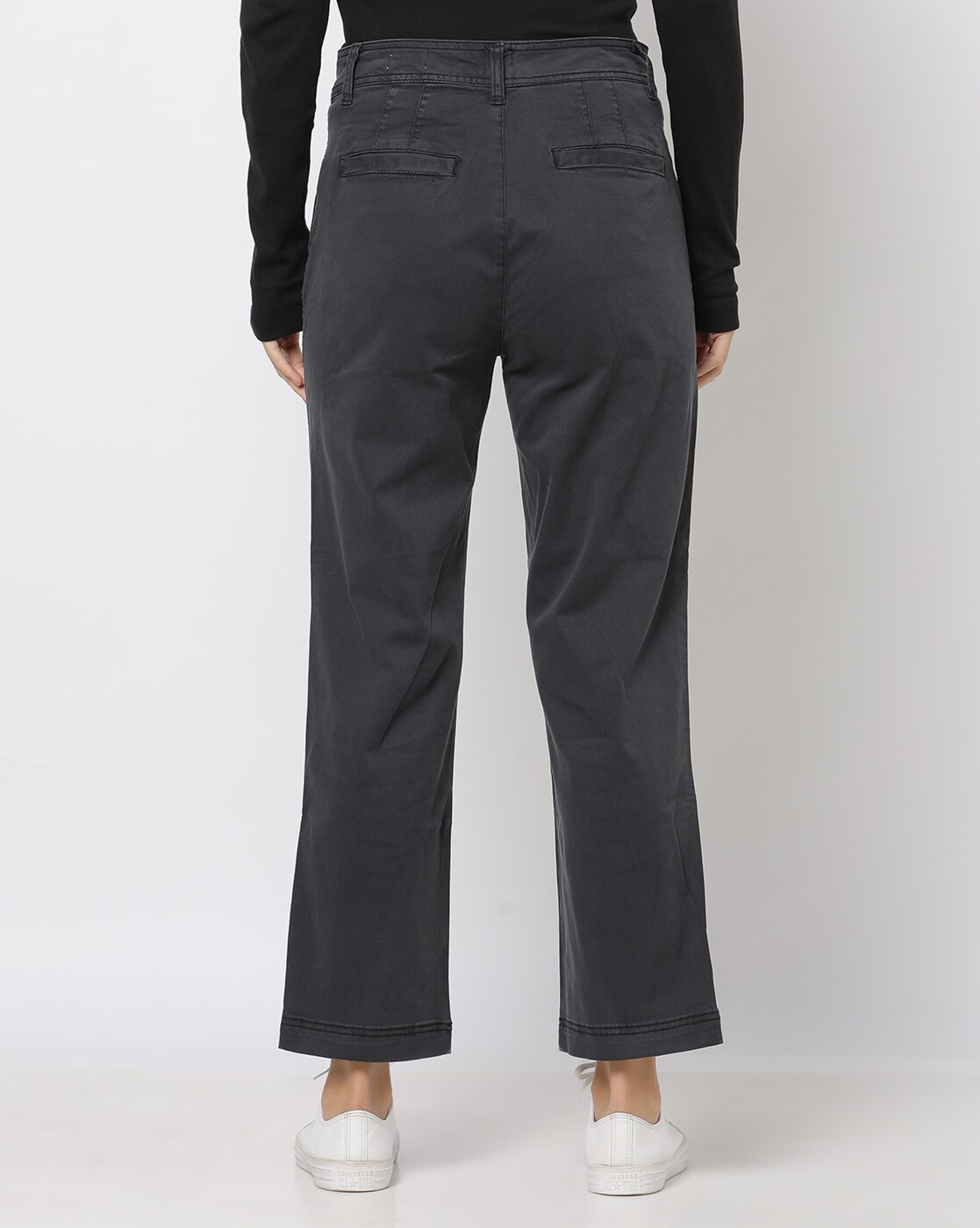 Shop Bruun & Stengade Men Black Solid Slim Fit Trouser | ICONIC INDIA –  Iconic India