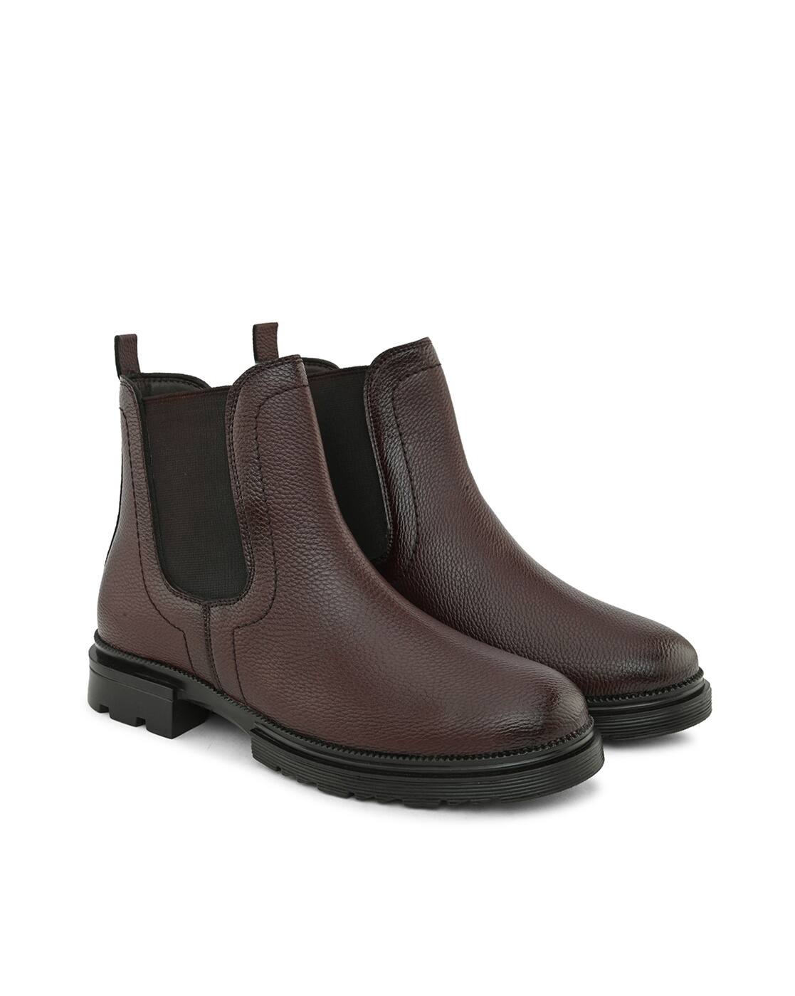 AURALEE LEATHER SQUARE BOOTS 23.0 Buy Brown Boots for Men by AURALEE LEATHER SQUARE BOOTS 23.0 Buy Brown Boots for Men by