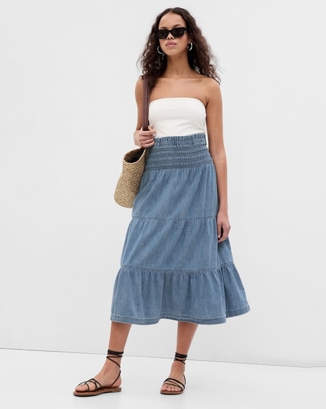 Gap midi outlet skirt