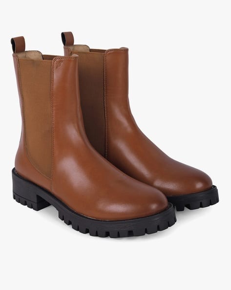 Women Ankle-Length Chelsea Boots