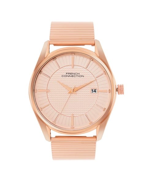 French Connection Men Rose Gold Dial Analogue Watch - FCN056B