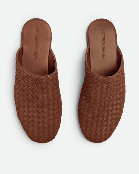 Bottega veneta 2025 woven leather sandals