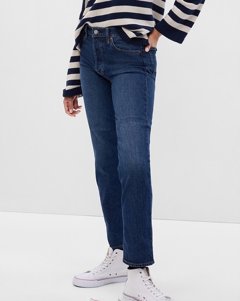 Gap high best sale rise cheeky straight