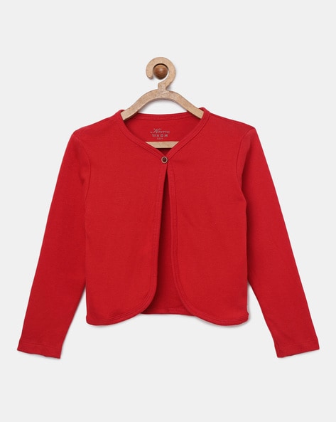 Girls on sale red shrug