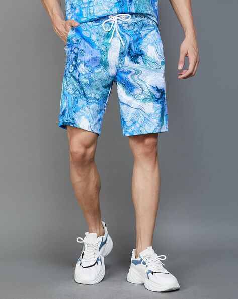 Buy Blue Shorts 3 4ths for Men by KAPPA Online Ajio