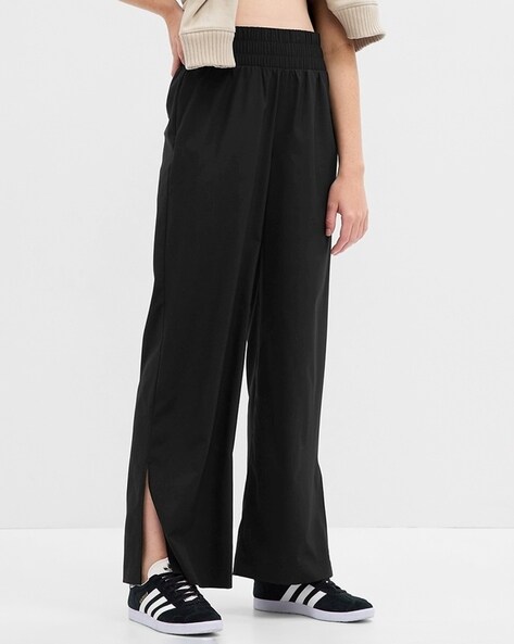 Wide-Leg Culottes with Elasticated Waist