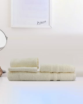 Set of 4 500 GSM Cotton Towels-image-11
