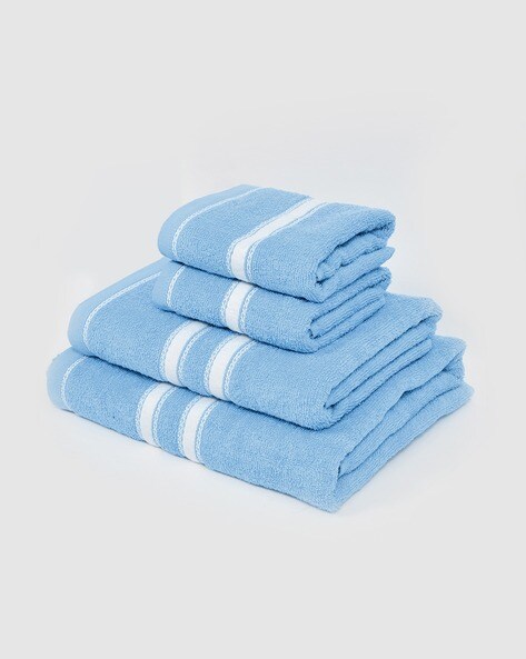 Buy Blue Towels & Bath Robes for Home & Kitchen by STELLAR HOME
