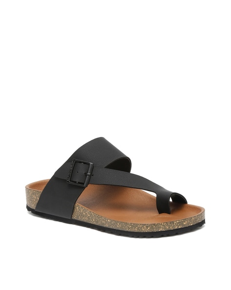 Kosher Men Toe-Ring Slip-On Sandals