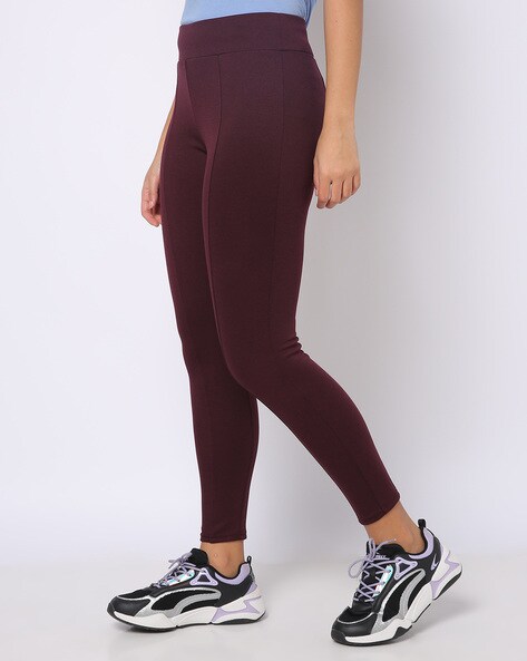 Buy Kamaira Premium Ankle length leggings Coffee Brown at Amazon.in