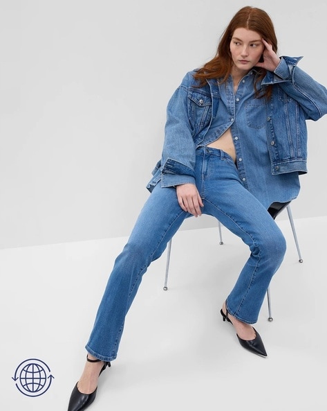 Buy Denim Blue Jeans & Jeggings for Women by GAP Online