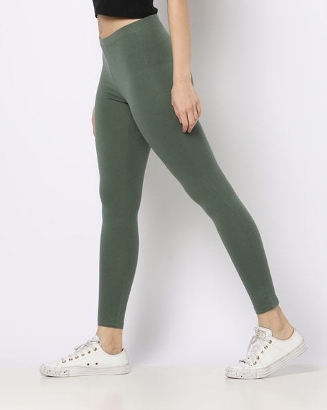 Top more than 115 womens olive green leggings best