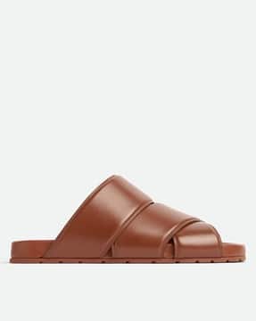 【関税&送料込】Bottega Veneta Sandals Beige Buy BOTTEGA VENETA Bridge Mule Sandals | Tan Color Men