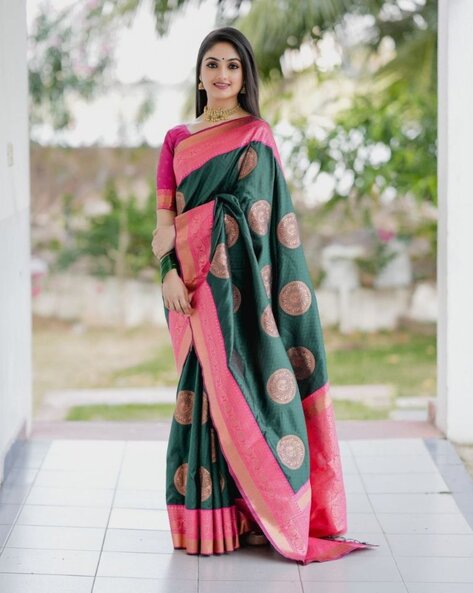 Pure Handwoven Banarasi Sarees Tagged 