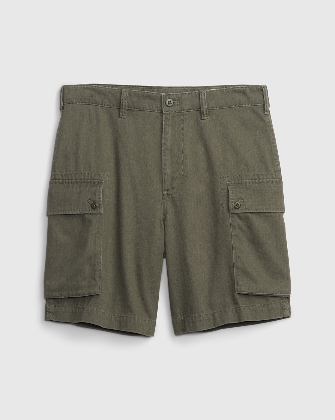 Flat-Front Cargo Shorts