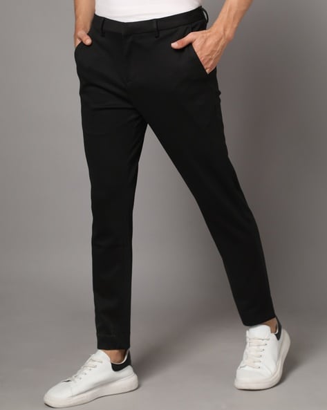 Buy JACK AND JONES White Cotton Slim Fit Mens Track Pants | Shoppers Stop