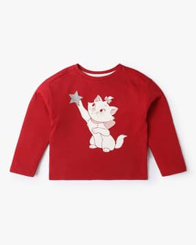gap kids Girls Graphic Print Slim Fit Crew-Neck T-Shirt-picture-52