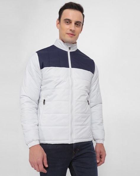 Men Regular Fit Puffer Jacket