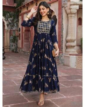 Anarkali dress deals snapdeal
