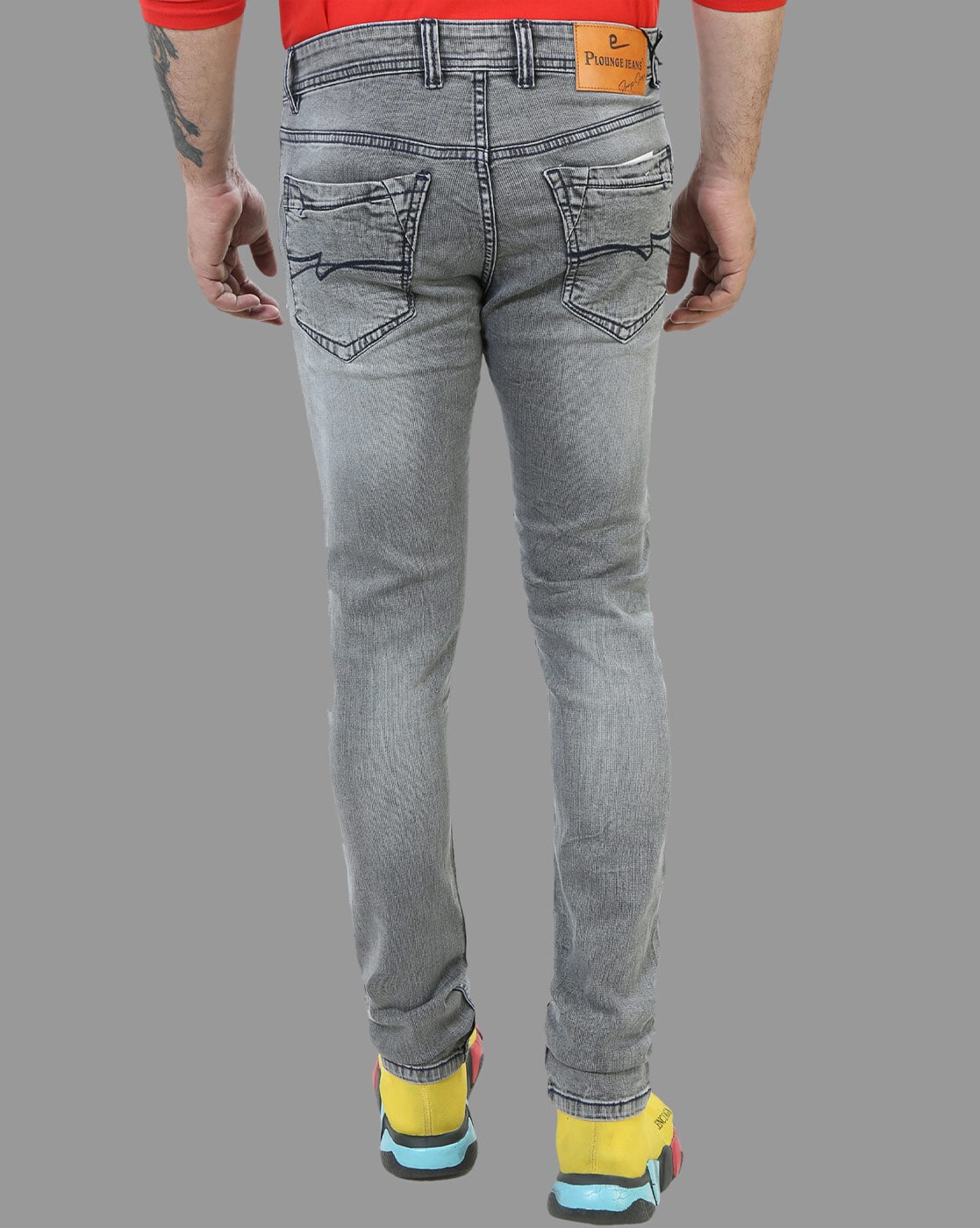 Luxury Autumn Mens Cotton Jeans Slim Fit, Elastic, Classic Style Business Jeans  Trousers For Men In Gray Color Direct Shipment From Thefashionbag8, $29.9 |  DHgate.Com